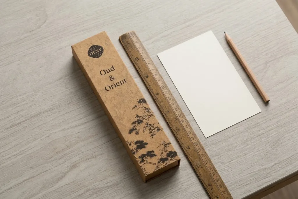 Guide to incense pack weight, stick count and dimensions.