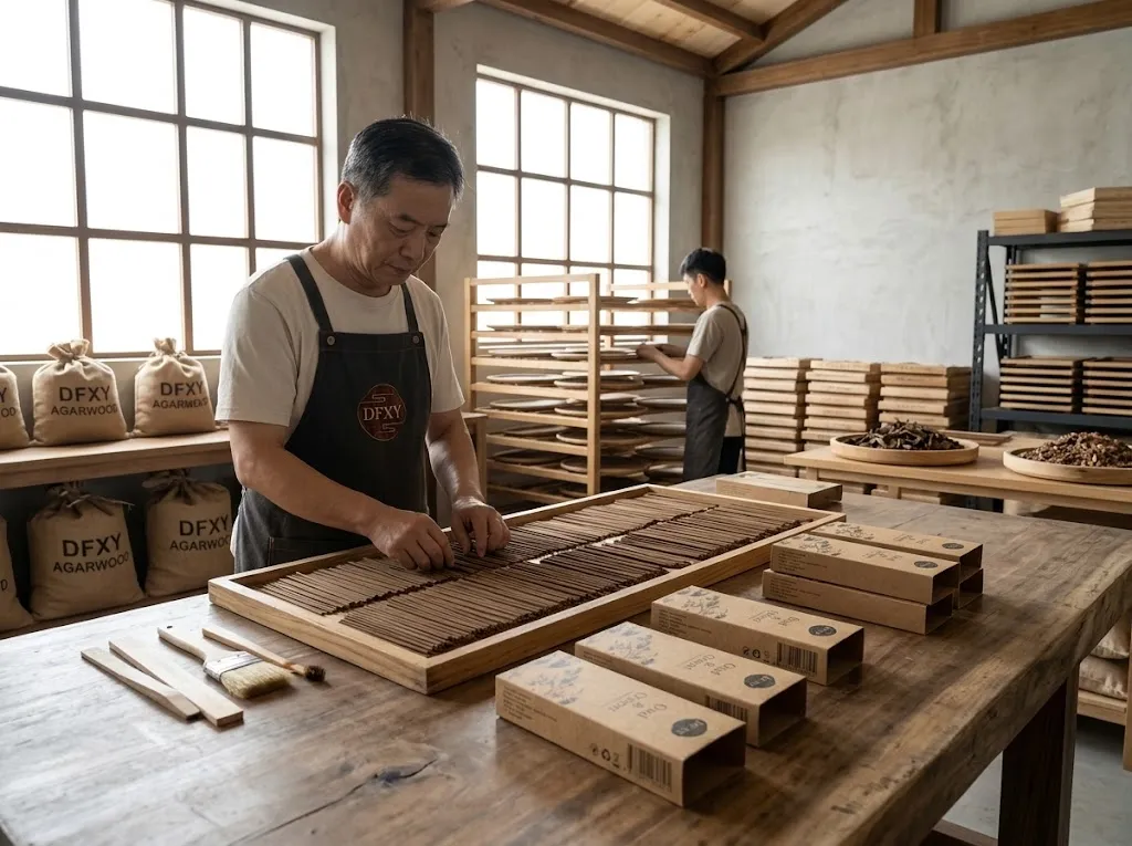 DFXY incense preparation workbench